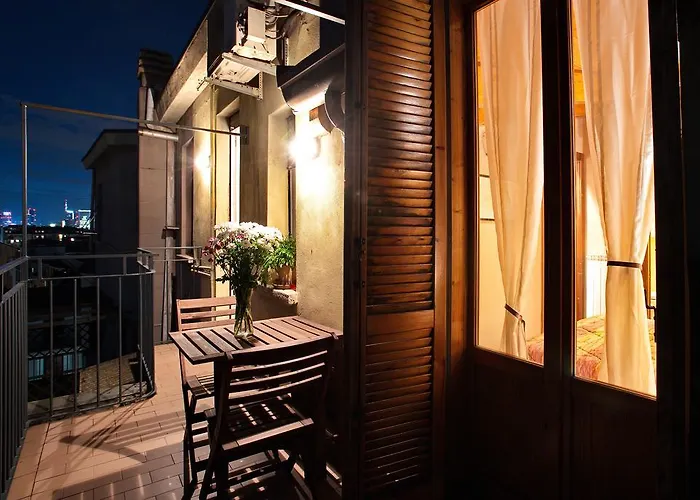アパート Skyline In Citta Studi A 1 Minuto Dal Metro Con Terrazzo Wi-fi E Netflix *